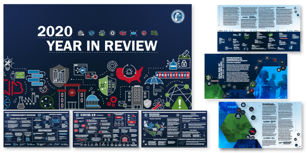 CISA's 2020 Year in Review Infographic