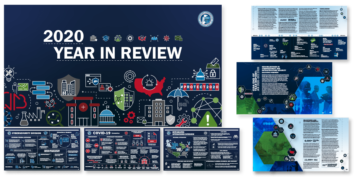 CISA's 2020 Year in Review Infographic