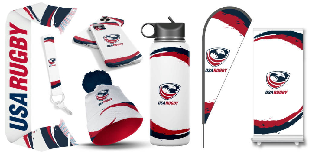 US Rugby Collateral Branding