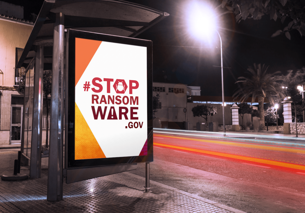 CISA Stop Ransomware Campaign Mockup