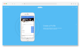 Axis Earth Web Page: Create a Profile