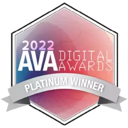 2022 AVA Digital Awards Platinum Winner