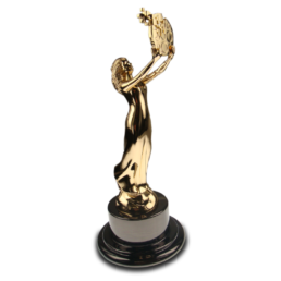 2022 AVA Digital Awards Gold Statuette