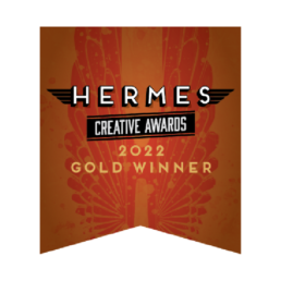 2022 Hermes Creative Awards Gold Winner