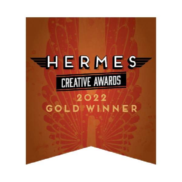2022 Hermes Creative Awards Gold Winner