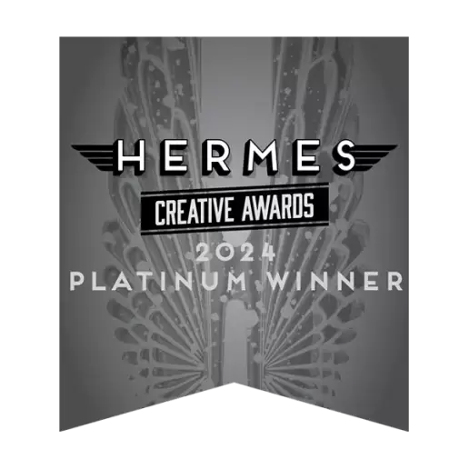 2024 Hermes Creative Awards Platinum Award Winner